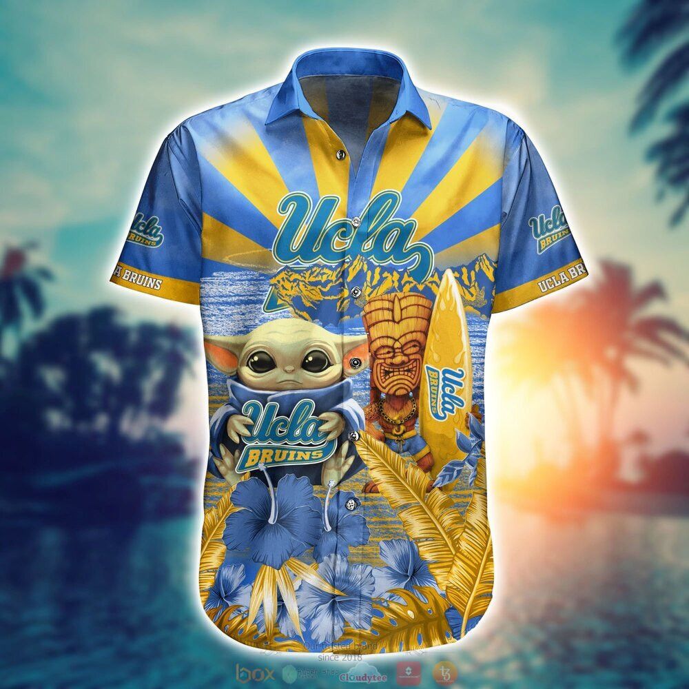 Ncaa Ucla Bruins Baby Yoda Trendy Hawaiian Shirt Aloha Shirt