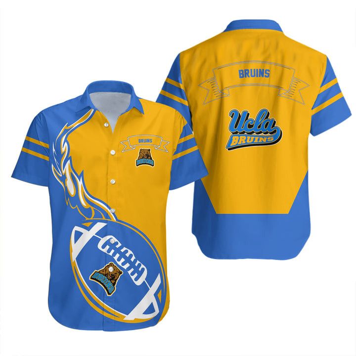 Ncaa Ucla Bruins Blue Gold Trendy Hawaiian Shirt V3 Aloha Shirt