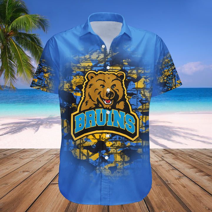 Ncaa Ucla Bruins Custom Text Number Blue Trendy Hawaiian Shirt Aloha Shirt