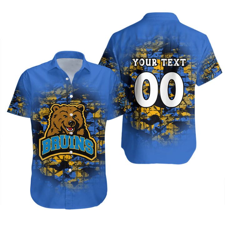 Ncaa Ucla Bruins Custom Text Number Blue Trendy Hawaiian Shirt Aloha Shirt