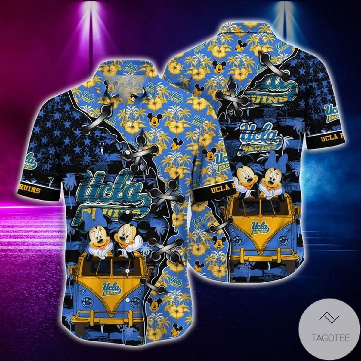 Ncaa Ucla Bruins Mickey Mouse Trendy Hawaiian Shirt Aloha Shirt