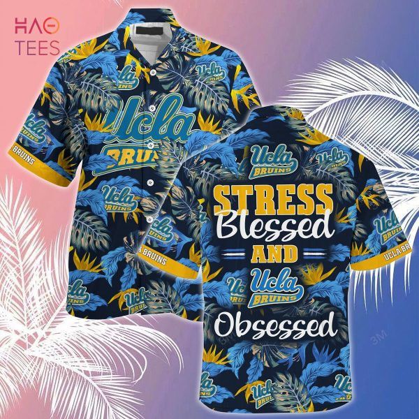 Ncaa Ucla Bruins Stress Blessed Trendy Hawaiian Shirt Aloha Shirt Ncaa Ucla Bruins Stress Blessed Trendy Hawaiian Shirt Aloha Shirt