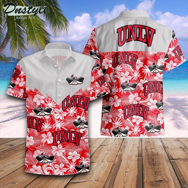 NCAA Unlv Rebels Summer Hawaiian Shirt