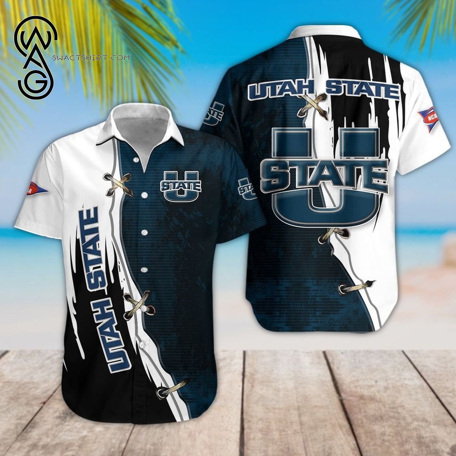 Ncaa Utah State Aggies Limited Edition Trendy Hawaiian Shirt Aloha Shirt