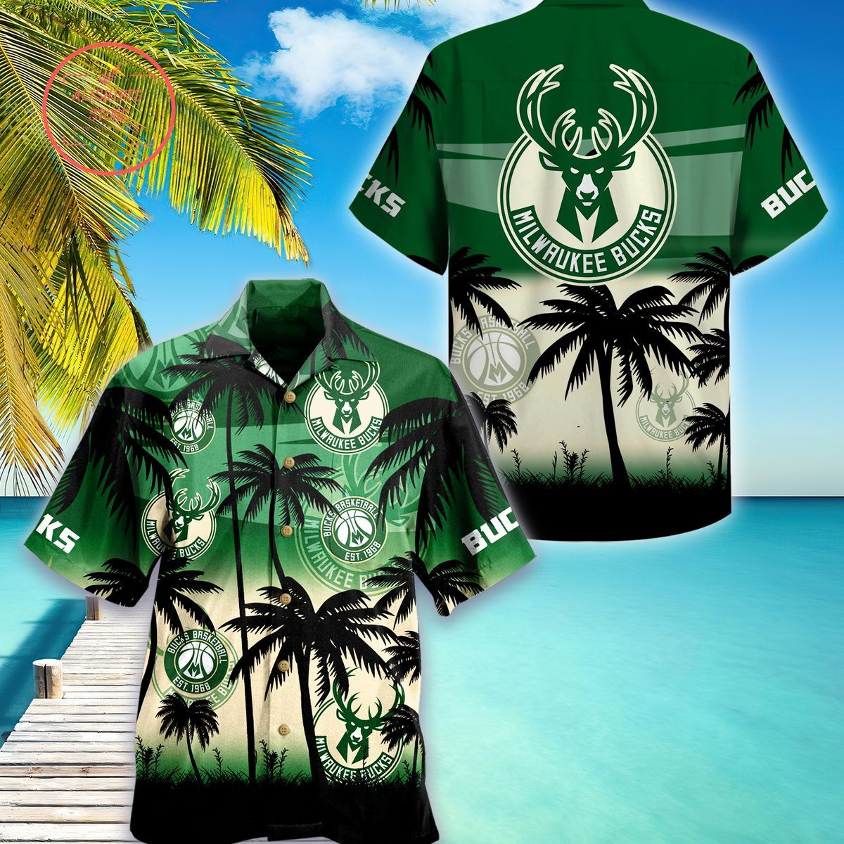 Ncaa Virginia Cavaliers Green Palm Trees Trendy Hawaiian Shirt Aloha Shirt