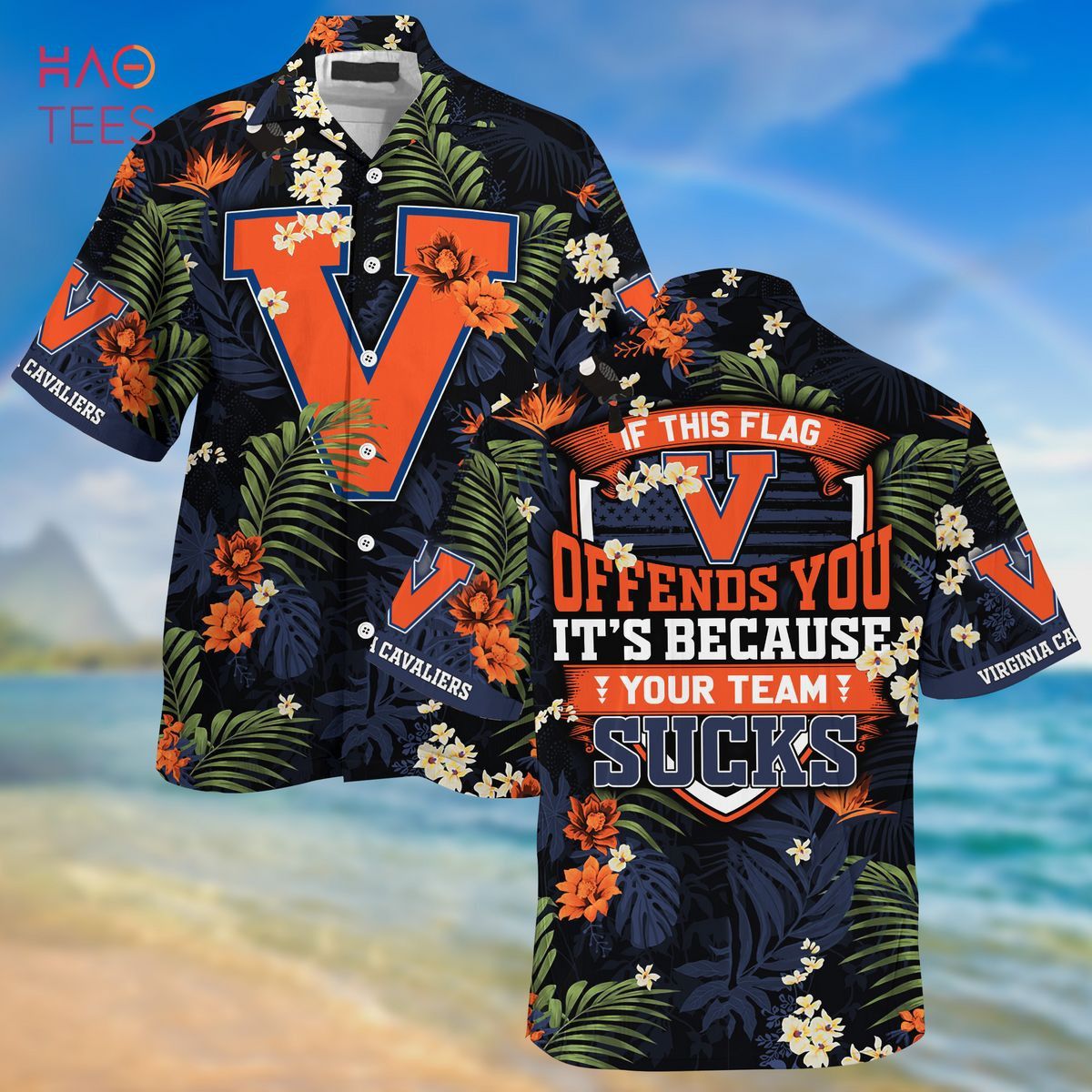 Ncaa Virginia Cavaliers Offends You Trendy Hawaiian Shirt Aloha Shirt Ncaa Virginia Cavaliers Offends You Trendy Hawaiian Shirt Aloha Shirt