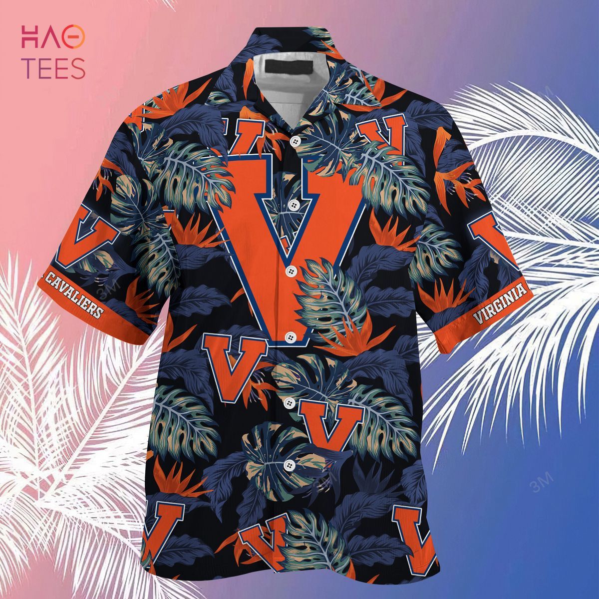 Ncaa Virginia Cavaliers Stress Blessed Trendy Hawaiian Shirt Aloha Shirt