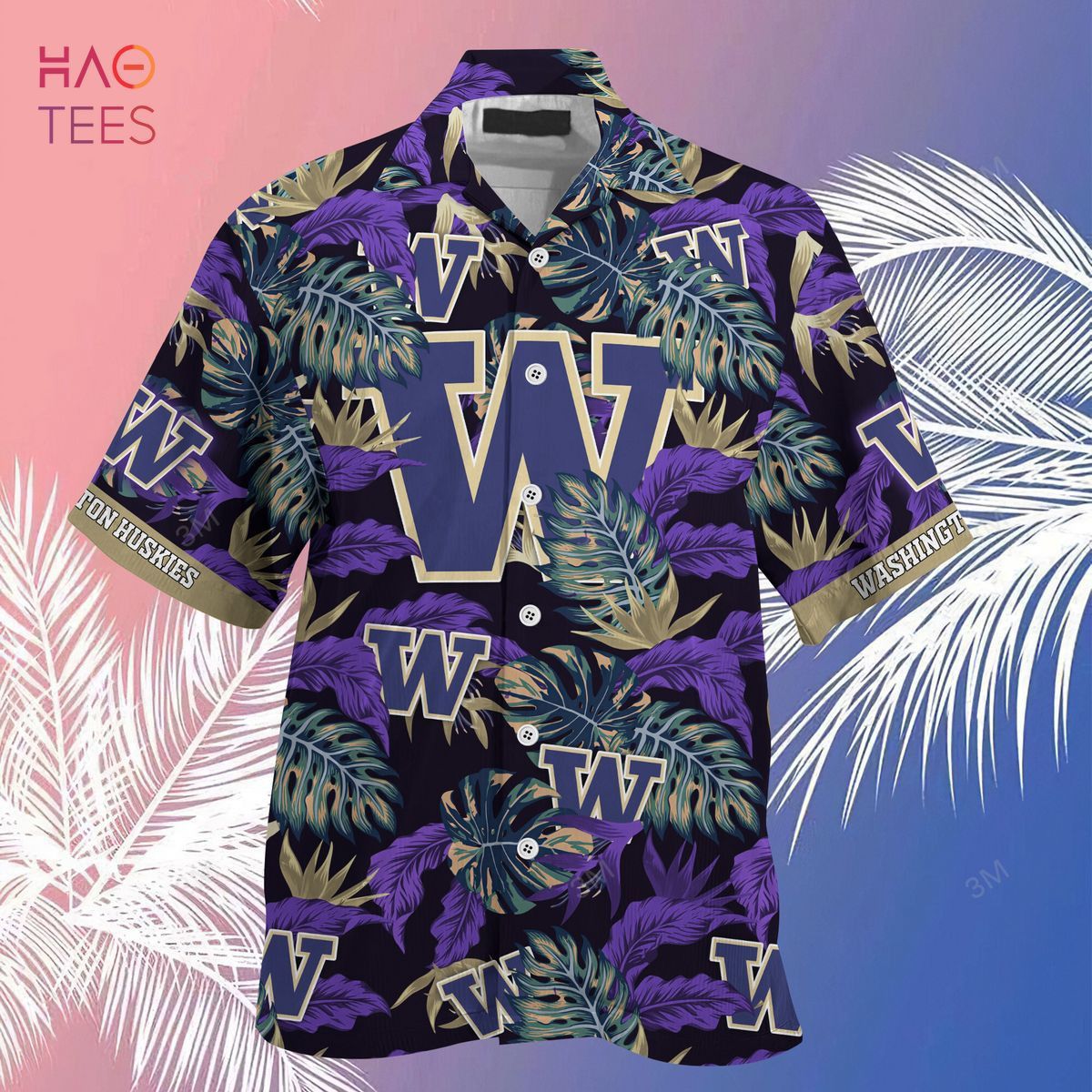 Ncaa Washington Huskies Stress Blessed Trendy Hawaiian Shirt Aloha Shirt