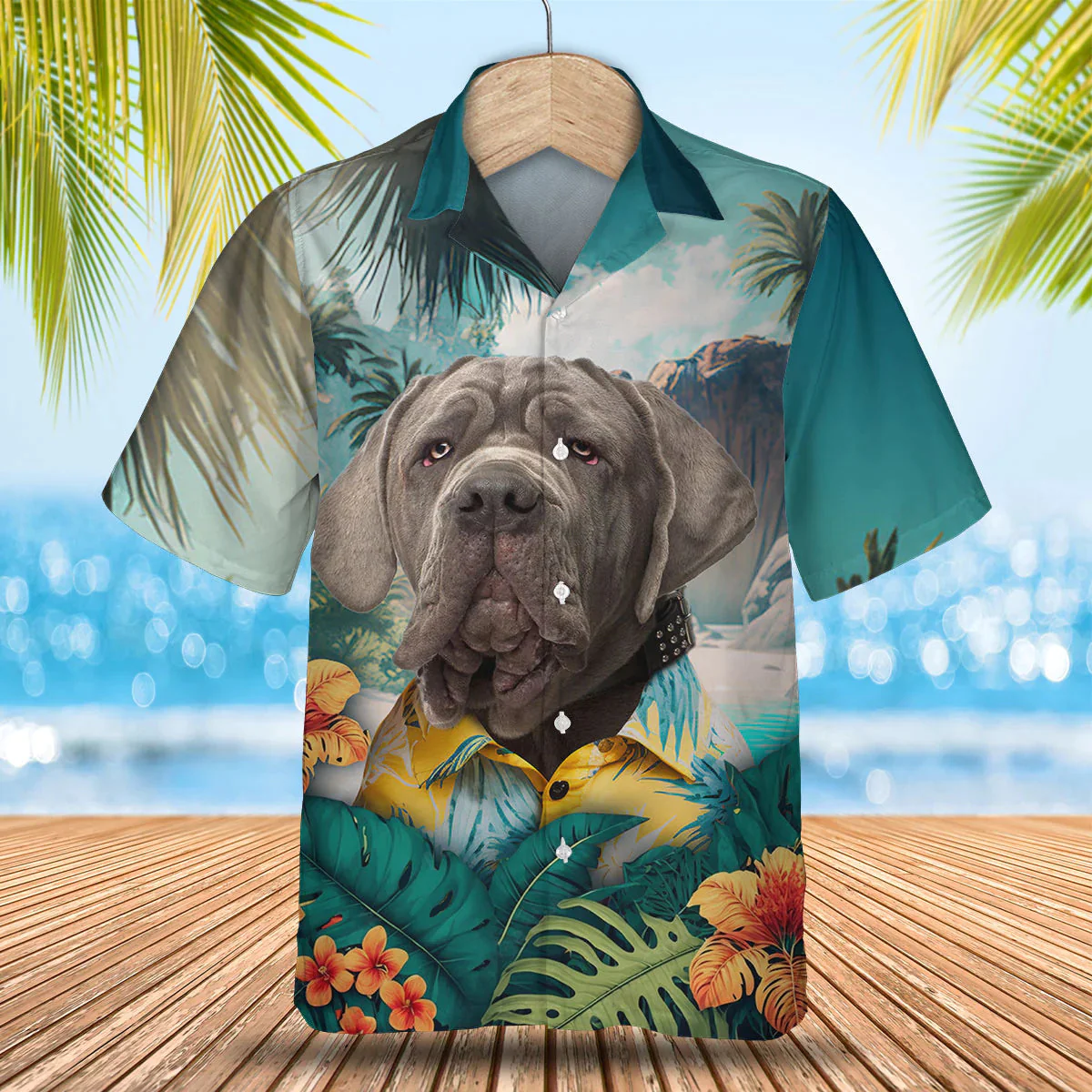 Neapolitan Mastiff Trendy Hawaiian Shirt, Dog Lover Apparel, Summer Trendy Hawaiian Shirt For Men And Women