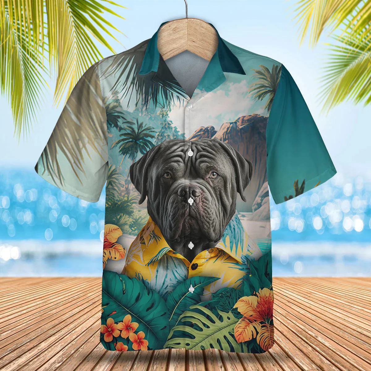 Neapolitan Mastiff Trendy Hawaiian Shirt, Dog Lover Trendy Hawaiian Shirt, Summer Trendy Hawaiian Shirt For Men And Women