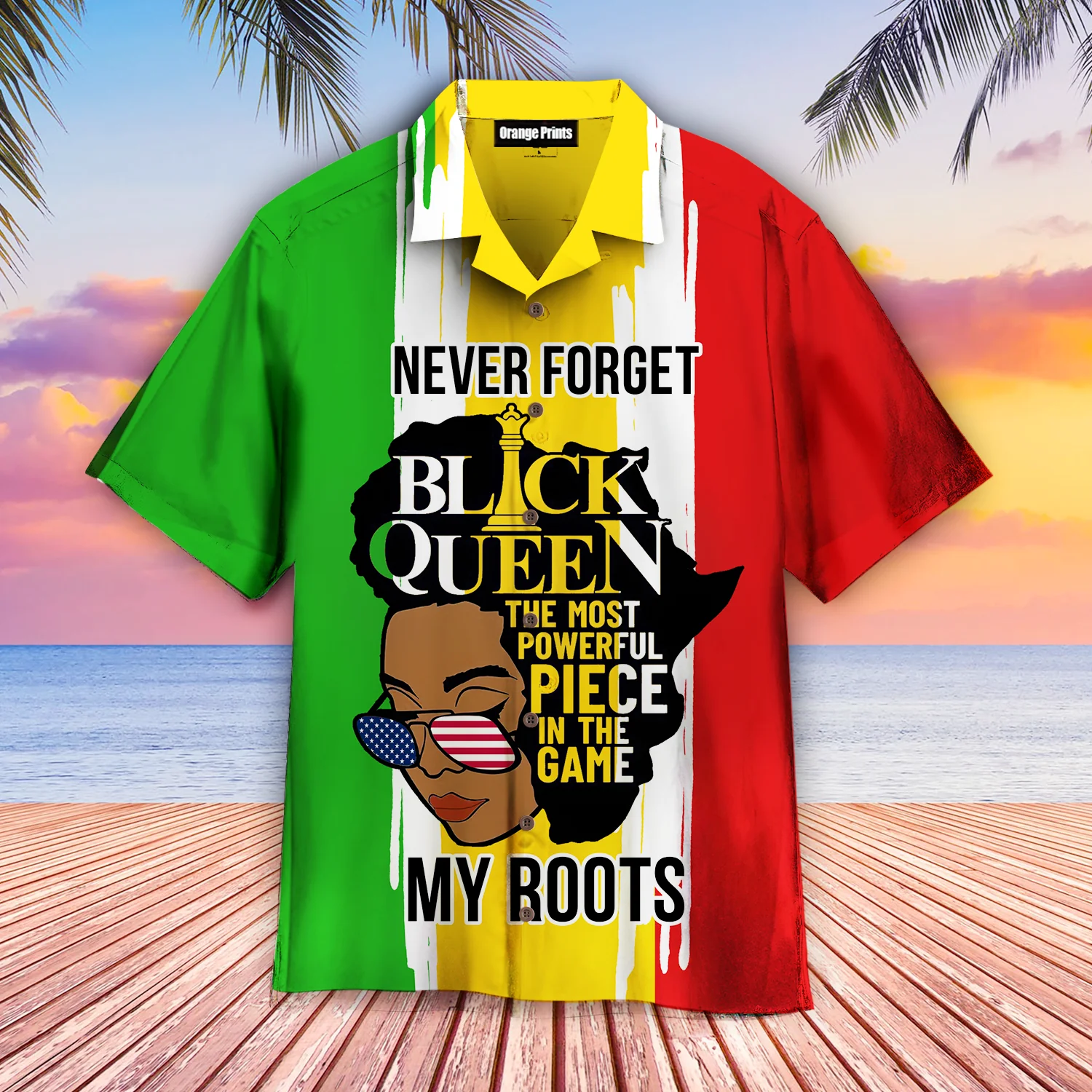 Never Gorget My Boots Black History Month Hawaiian Shirt For