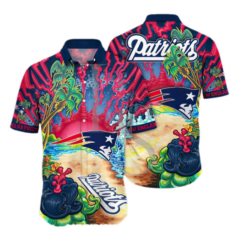 New England Patriots Aloha Island Unisex Hawaiian Shirt