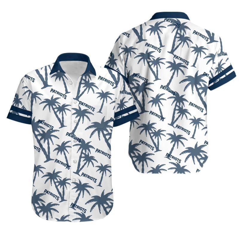 New England Patriots Coconut Tree NFL Hawaiian Shirt and Shorts: Perfect Gift for Fan