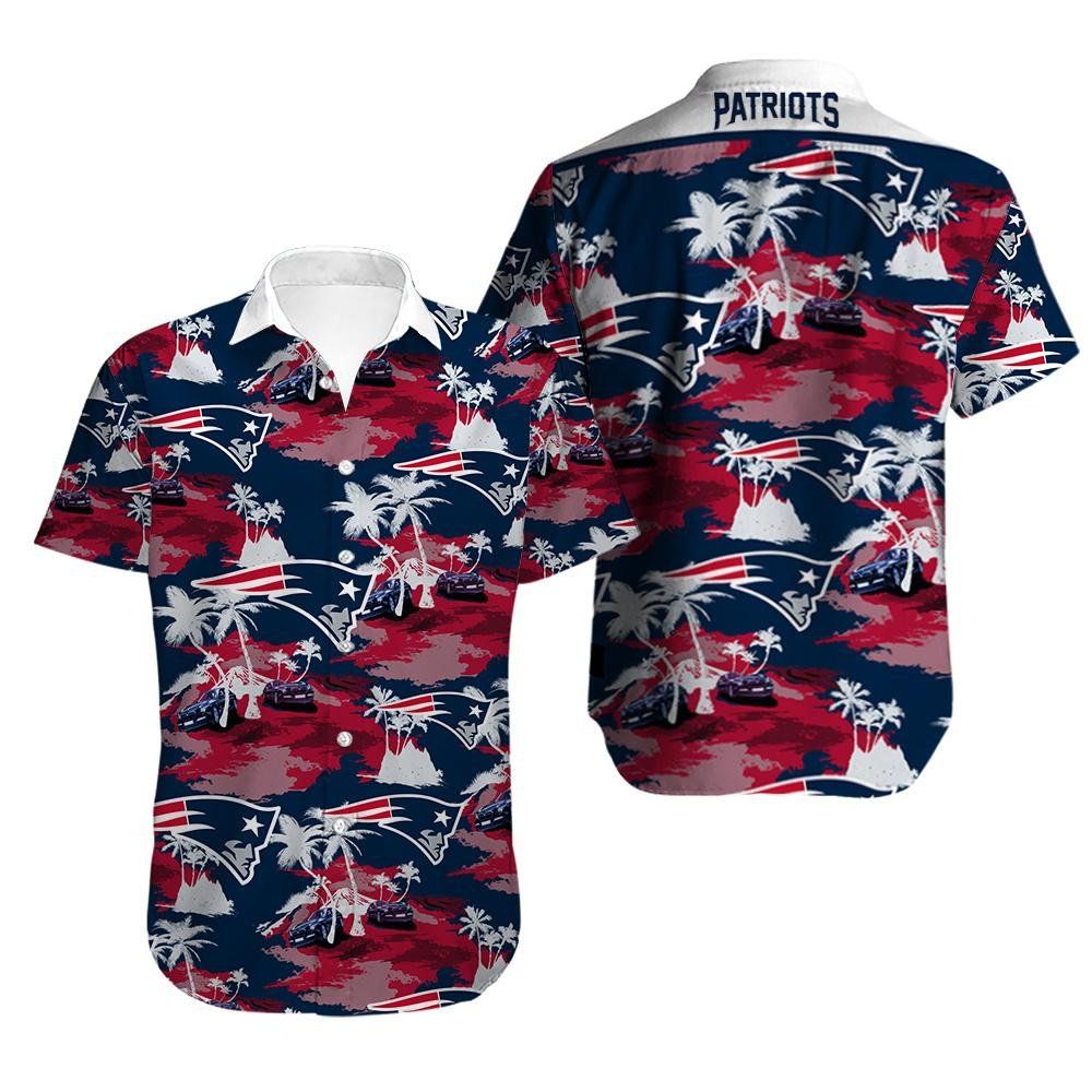 New England Patriots Hawaiian Shirt: Trendy Aloha Design 08, Limited Edition