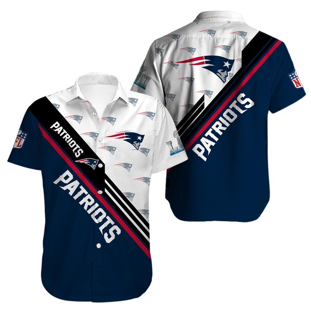 New England Patriots Hawaiian Shirt: Trendy Aloha Design 09, Limited Edition