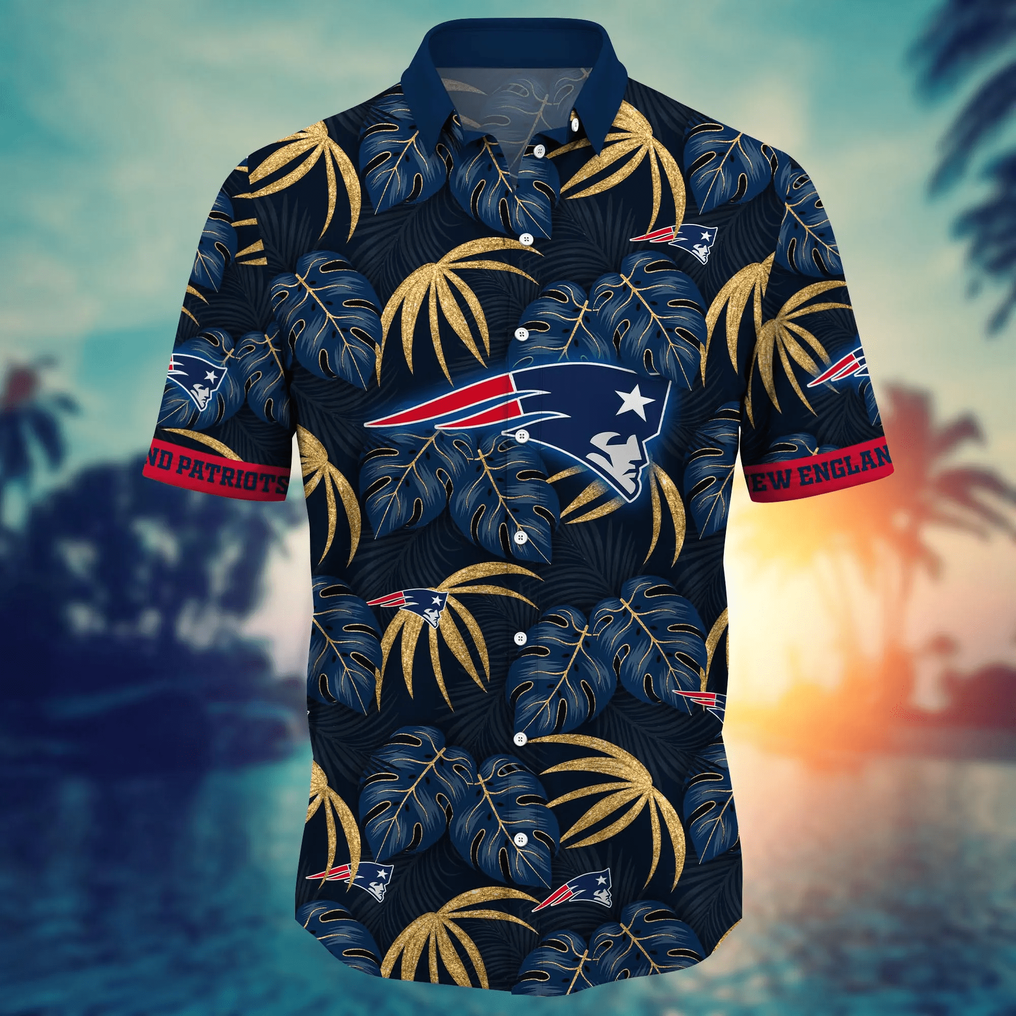 New England Patriots NFL Hawaiian Shirt Heat Aloha Shirt