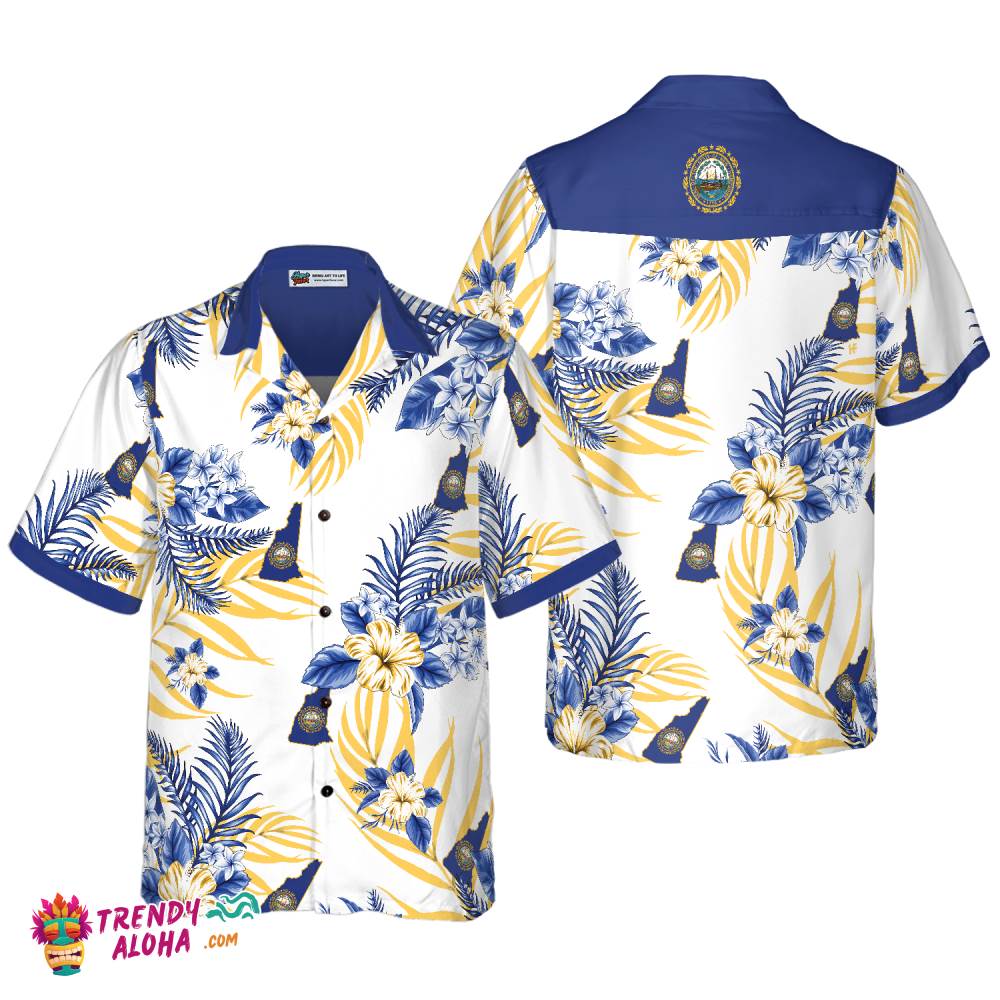 New Hampshire Proud Hawaiian Shirt New Hampshire Proud Hawaiian Shirt