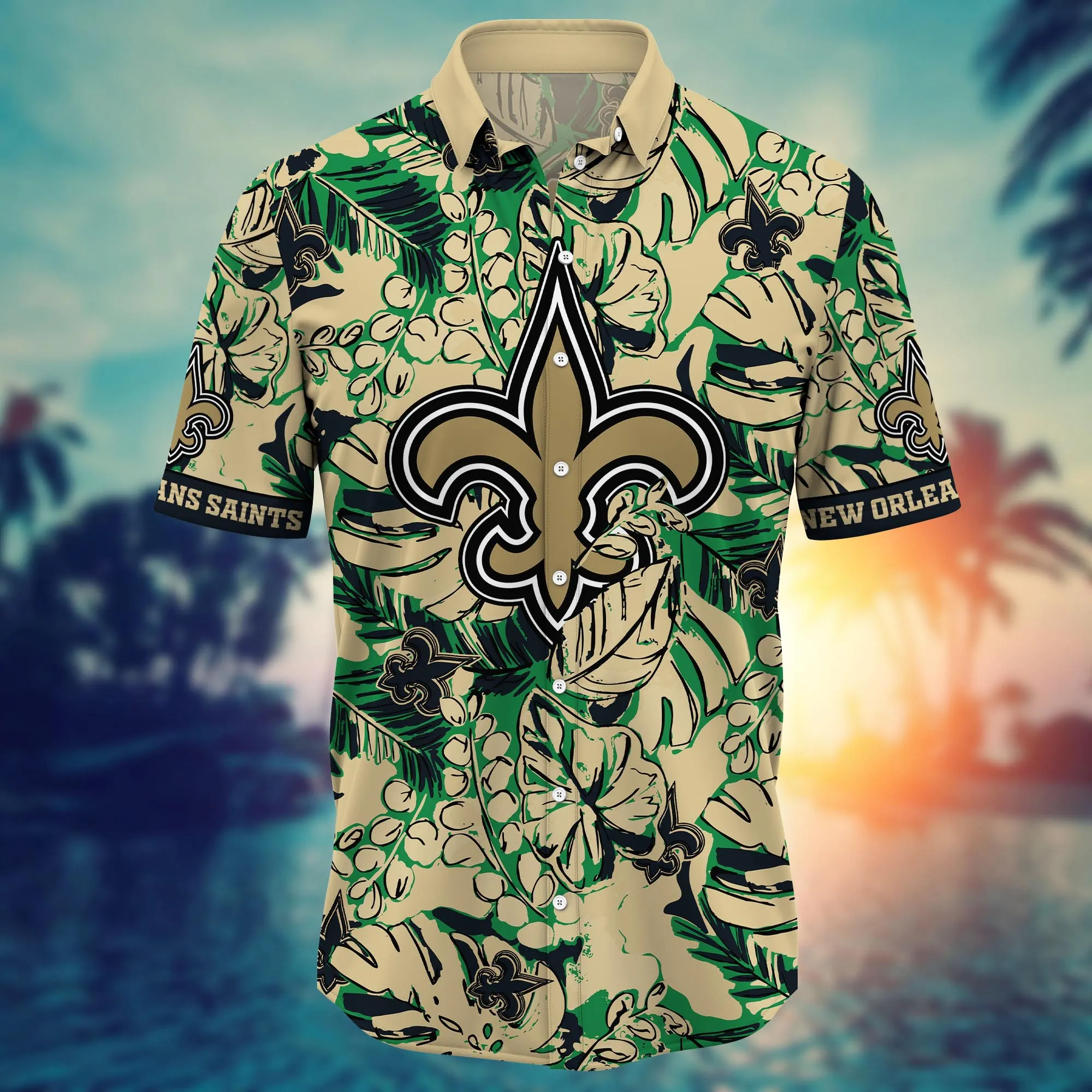 New Orleans Saints NFL Hawaiian Shirt Pool Days Aloha Shirt