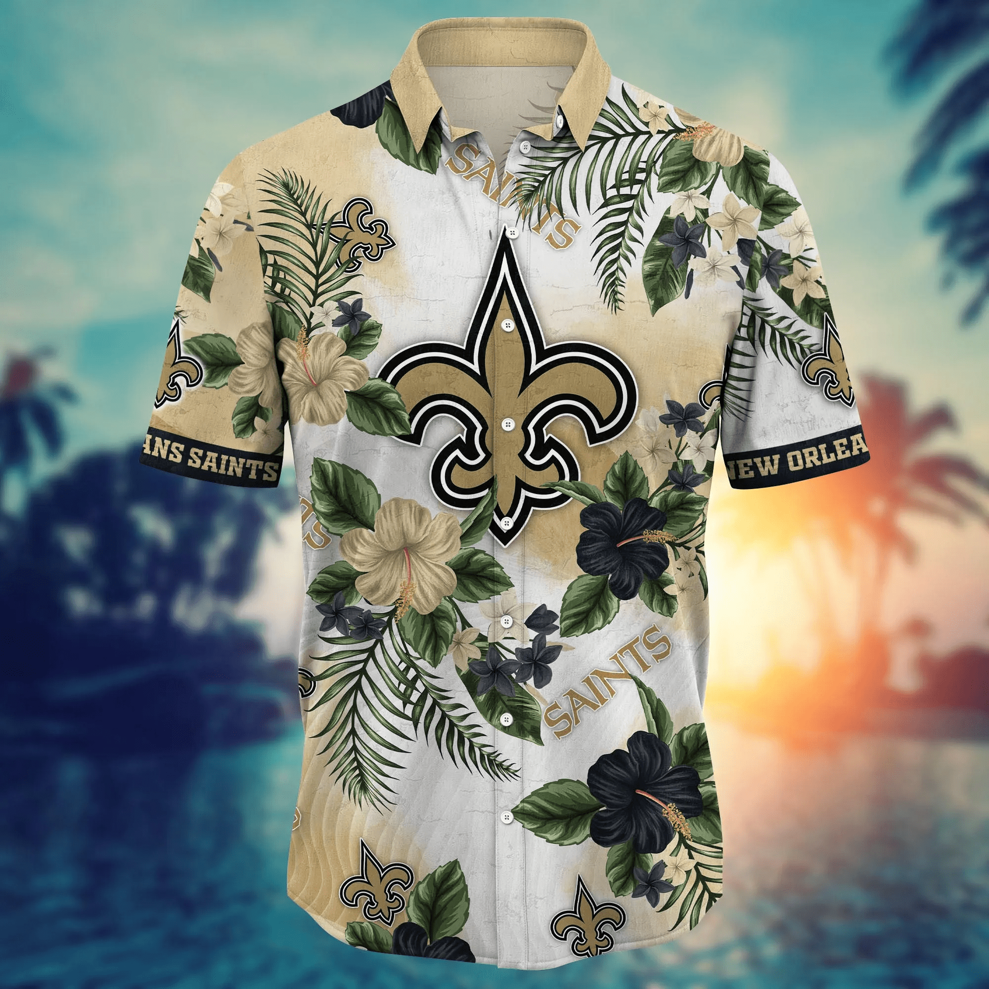 New Orleans Saints NFL Hawaiian Shirt Popsiclestime Aloha Shirt