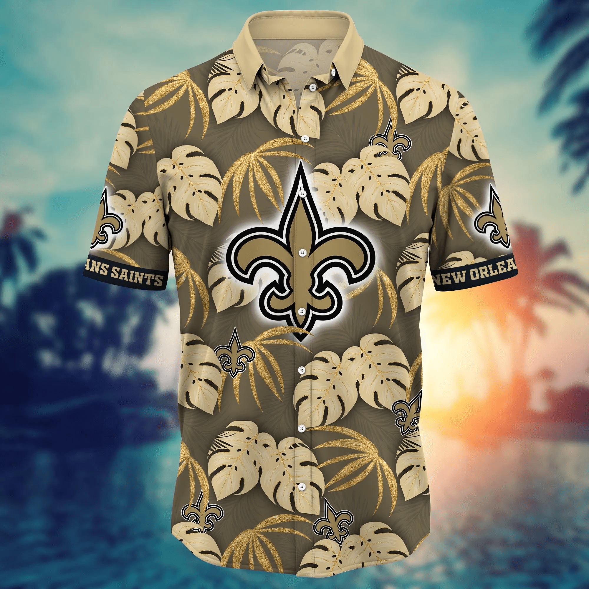 New Orleans Saints NFL Hawaiian Shirt Summer Fruits Aloha Shirt