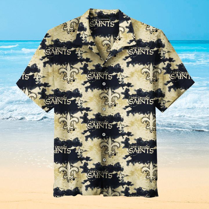 New Orleans Saints Nfl Team Trendy Hawaiian Shirt V3 Aloha Shirt