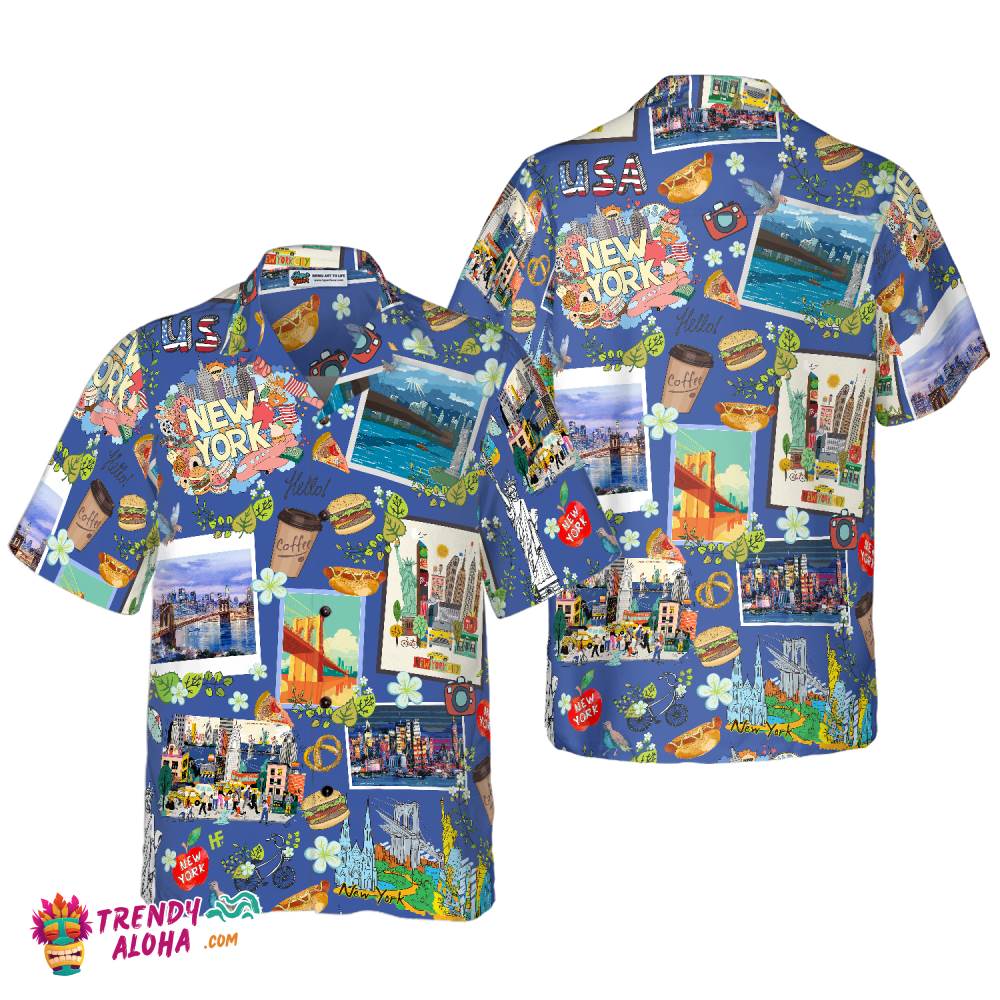 New York City Love Hawaiian Shirt New York City Love Hawaiian Shirt