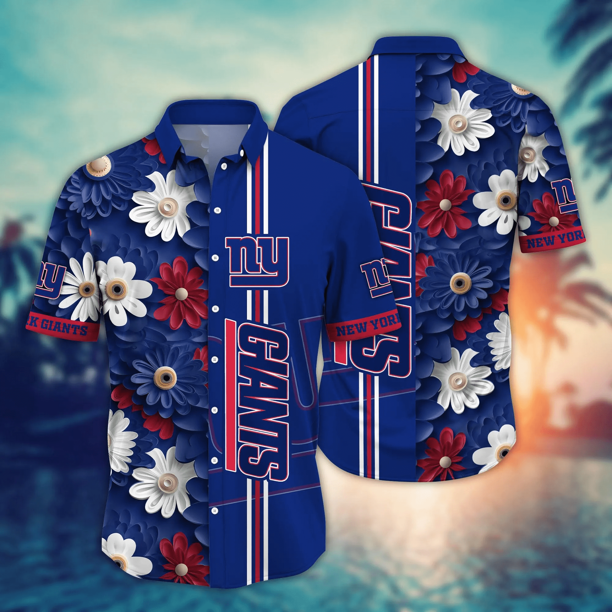 New York Giants NFL Hawaiian Shirt Barbecues Aloha Shirt New York Giants NFL Hawaiian Shirt Barbecues Aloha Shirt