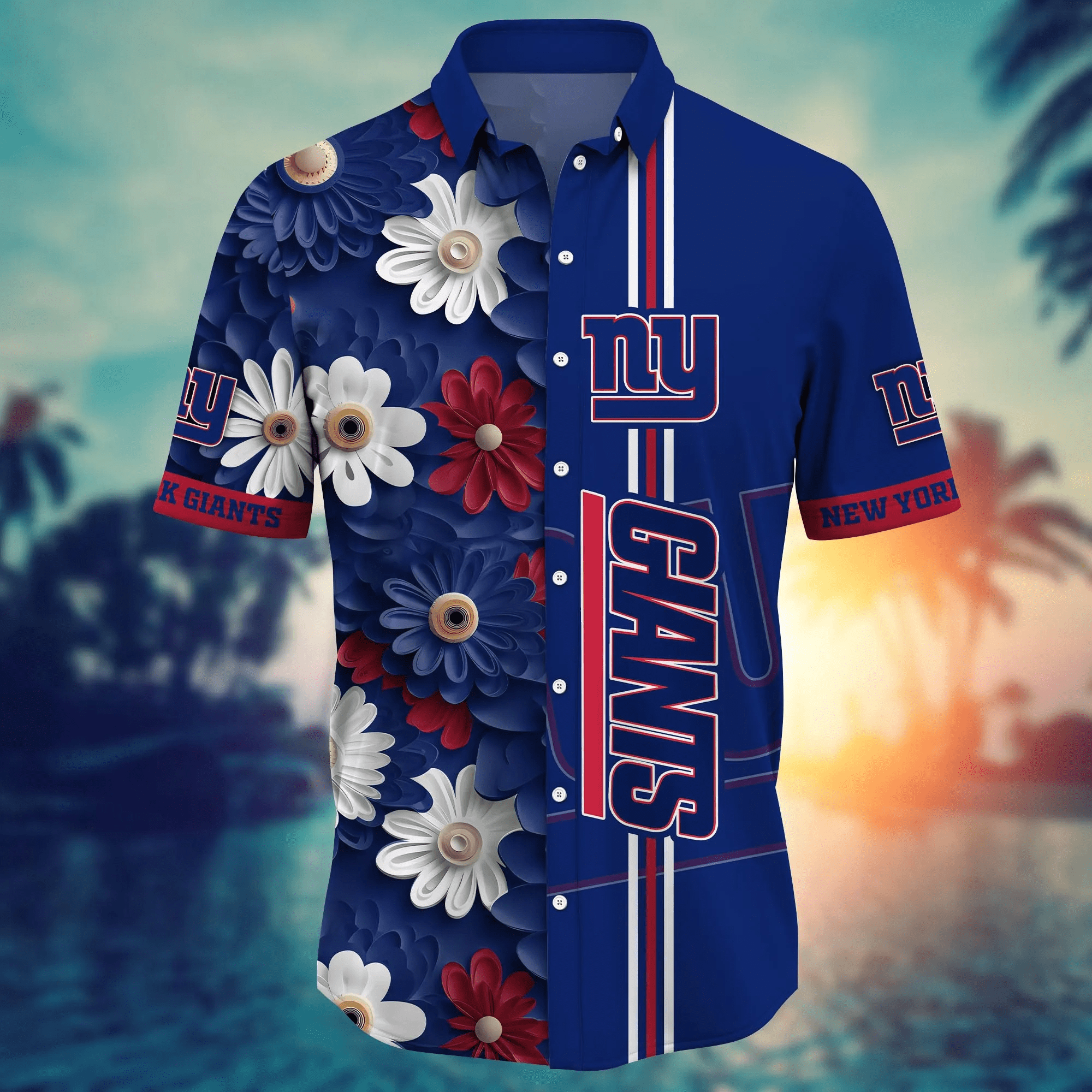 New York Giants NFL Hawaiian Shirt Barbecues Aloha Shirt