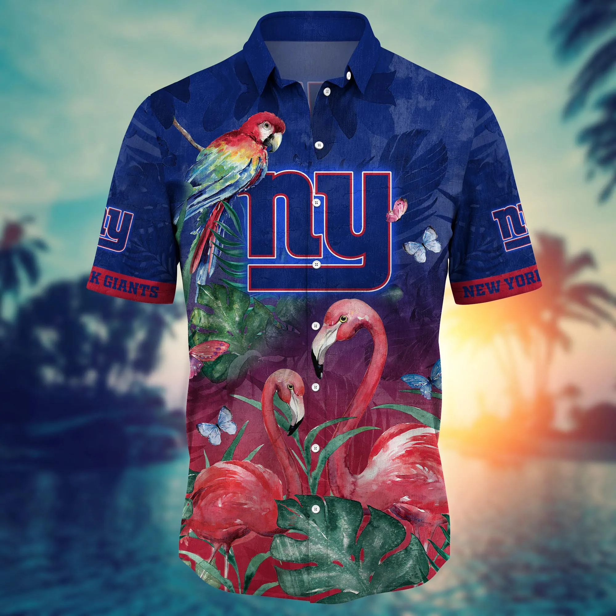New York Giants NFL Hawaiian Shirt June Championship Game Shirts