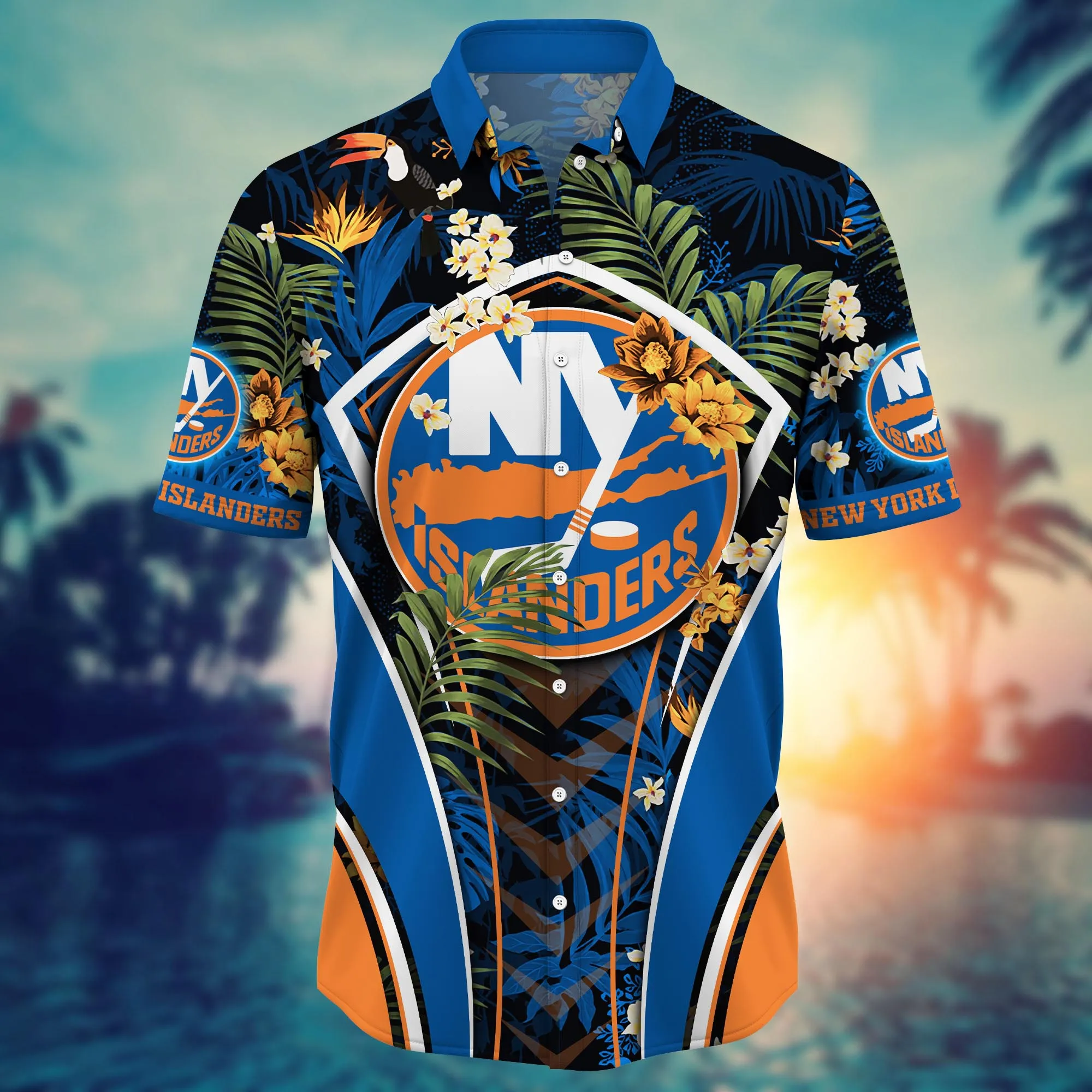 New York Islanders NHL Hawaiian Shirt Brightness Aloha Shirt