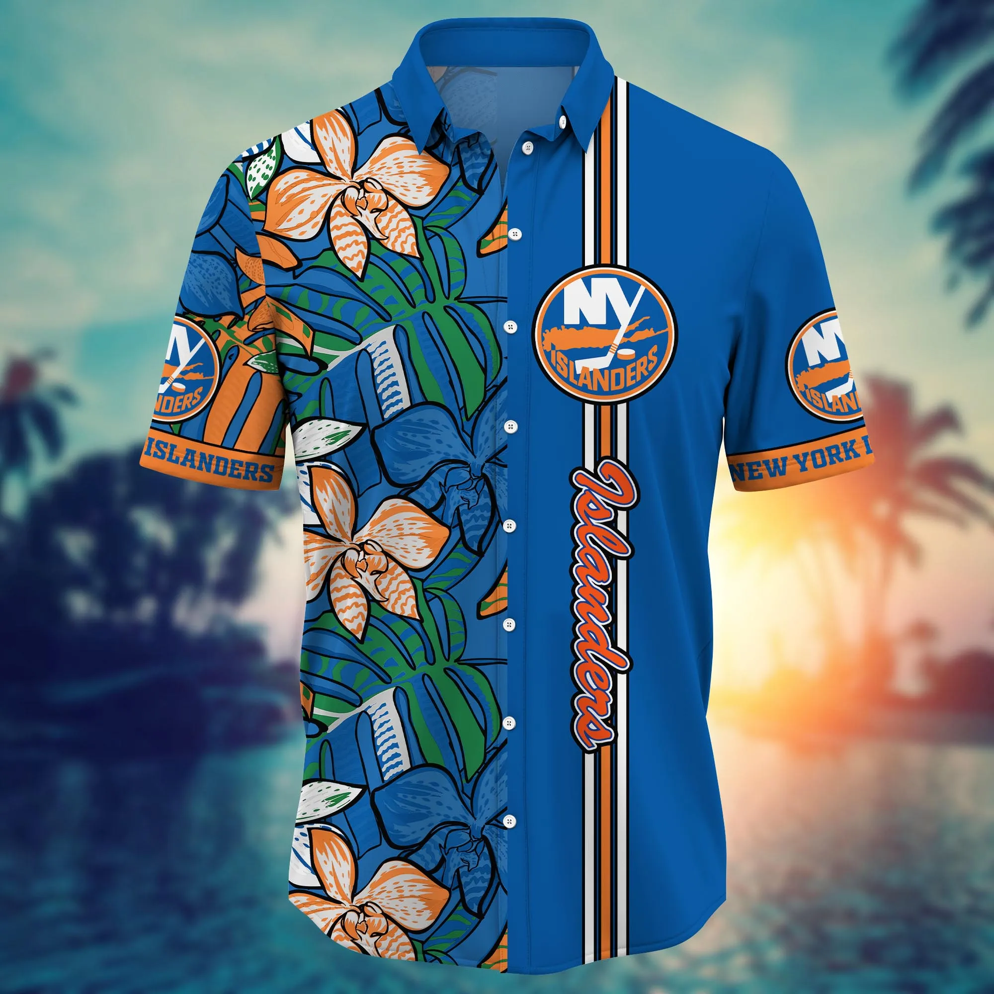 New York Islanders NHL Hawaiian Shirt Summer Fruits Aloha Shirt