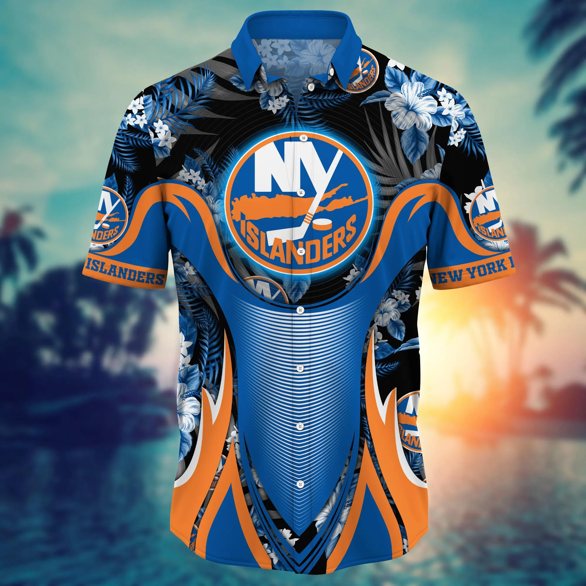 New York Islanders NHL Hawaiian Shirt Summery Aloha Shirt