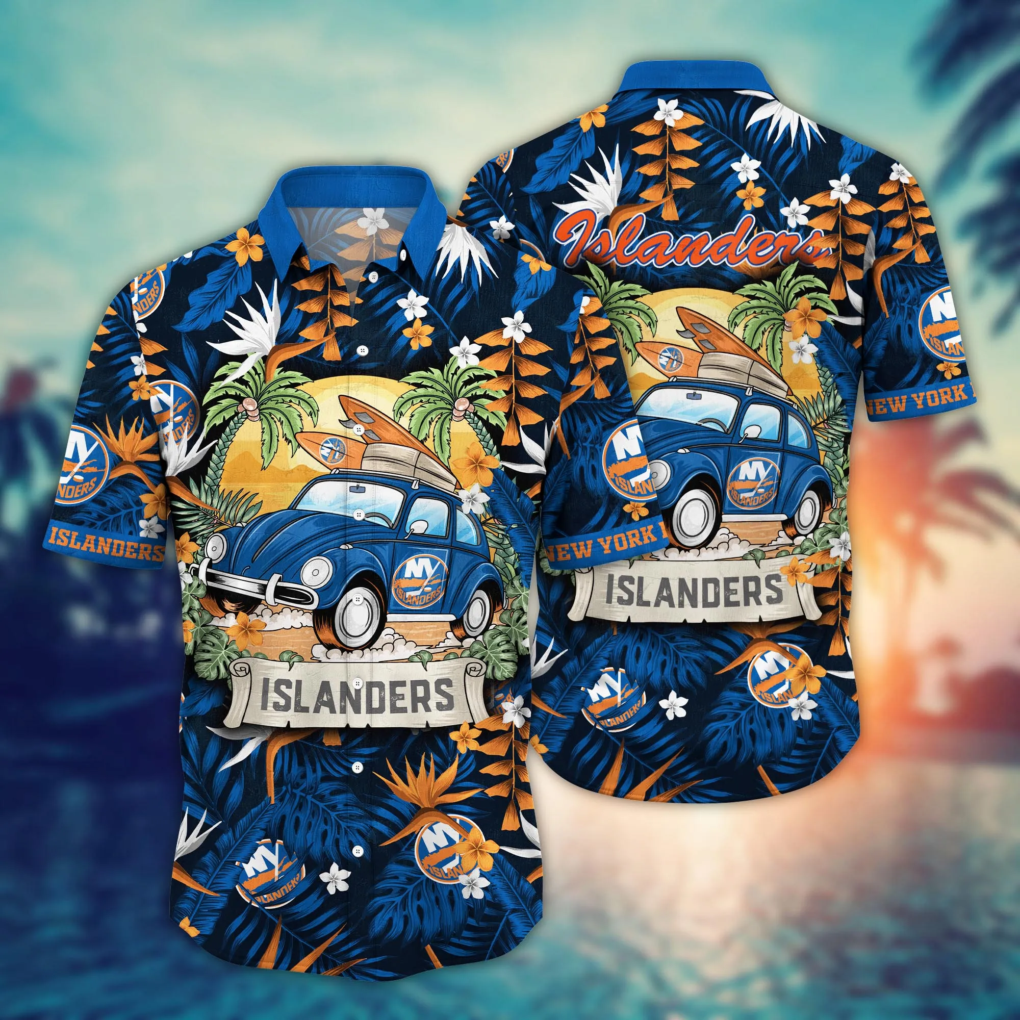 New York Islanders NHL Hawaiian Shirt Sunscreentime Aloha Shirt New York Islanders NHL Hawaiian Shirt Sunscreentime Aloha Shirt