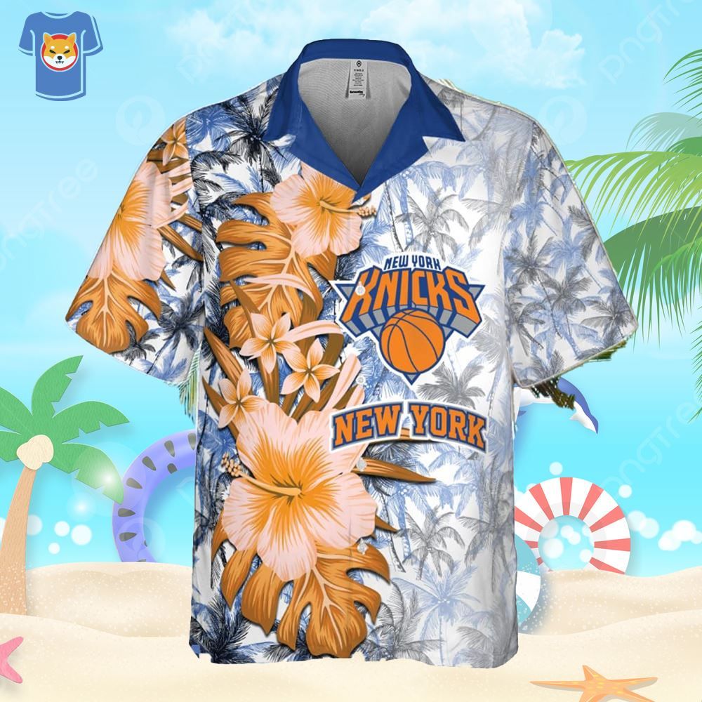New York Knicks National Basketball Association Hawaiian Shirt Gift For Fans