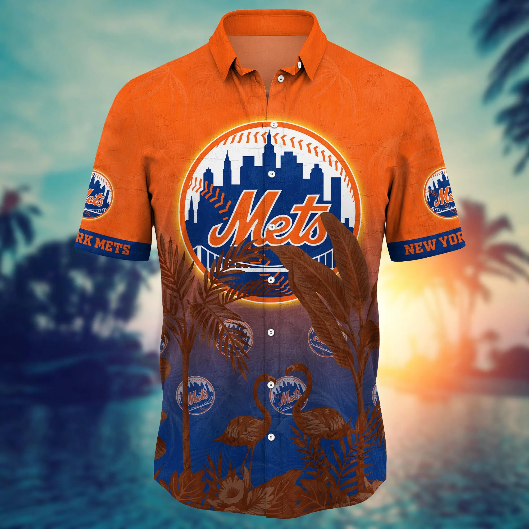 New York Mets MLB Hawaiian Shirt Hammockstime Aloha Shirt