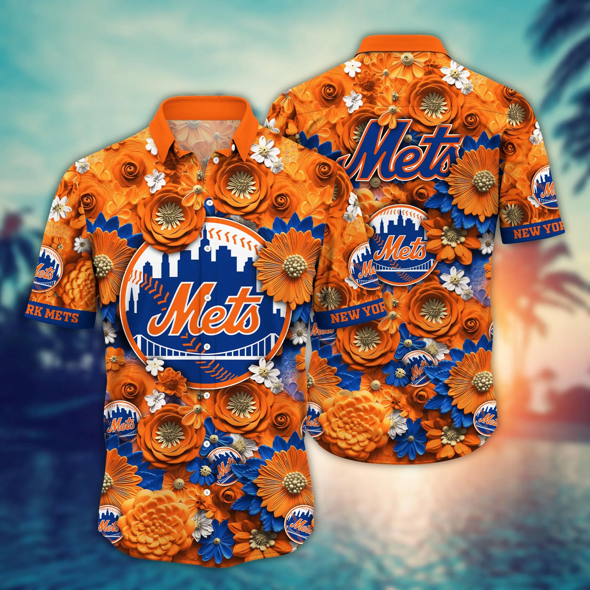 New York Mets MLB Hawaiian Shirt Trending For This Summer Customize Shirt Any Team
