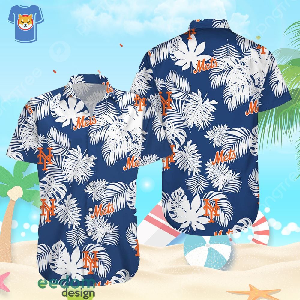 New York Mets Tropical Flower Short Sleeve Aloha Beach Gift Hawaiian Shirt For Men And Women New York Mets Tropical Flower Short Sleeve Aloha Beach Gift Hawaiian Shirt For Men And Women