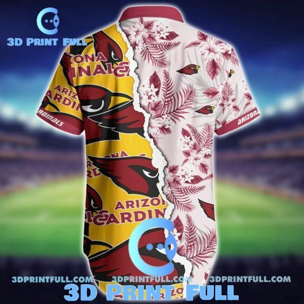 NFL Arizona Cardinals Hawaiian Shirt Mickey Mouse All Over Print