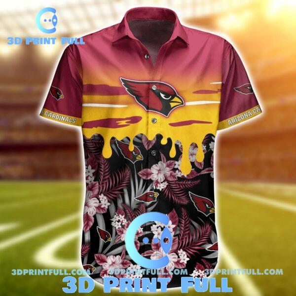 NFL Arizona Cardinals Hawaiian Shirt Short Summer Collection Trendy Aloha