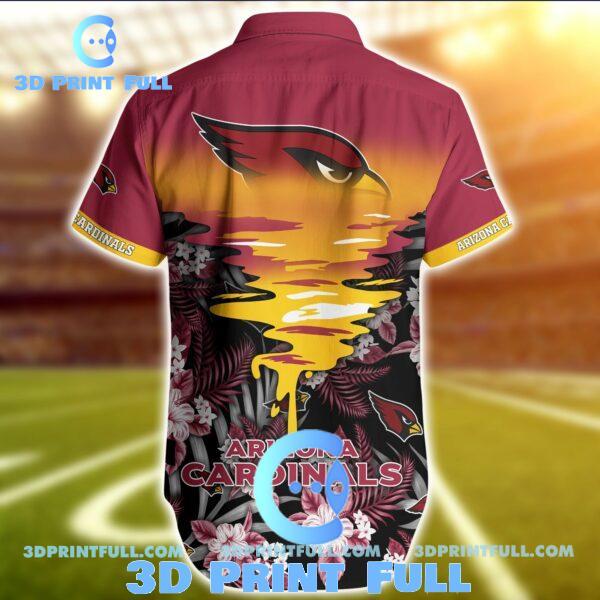 NFL Arizona Cardinals Hawaiian Shirt Short Summer Collection Trendy Aloha