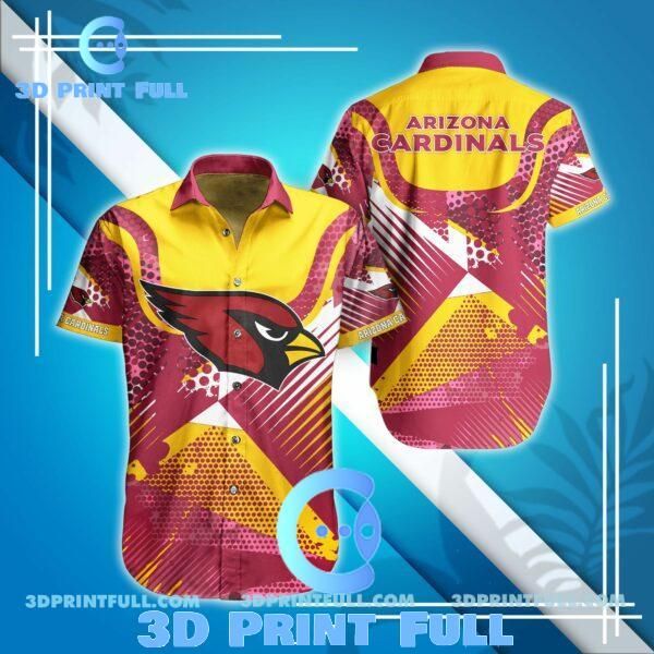 NFL Arizona Cardinals Hawaiian Shirt Top Trending Summer Collection Trendy Aloha