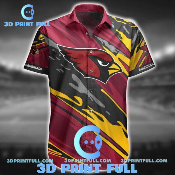 NFL Arizona Cardinals Hawaiian Shirts Summer Collection Trendy Aloha