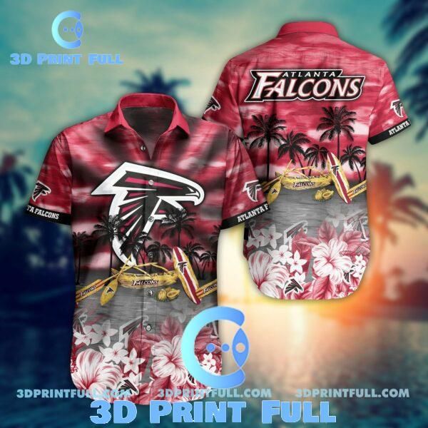 NFL Atlanta Falcons Hawaiian Shirt And Short Summer Trendy Aloha Design 2