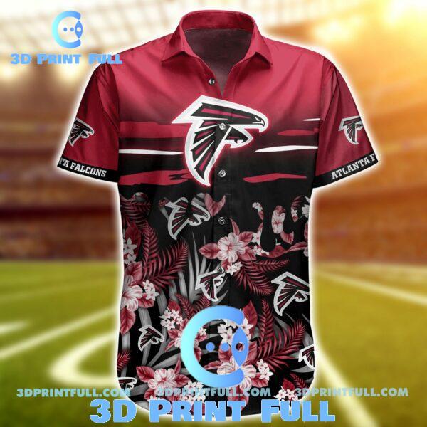NFL Atlanta Falcons Hawaiian Shirt Short 1