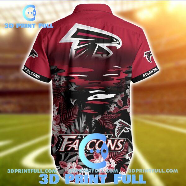 NFL Atlanta Falcons Hawaiian Shirt Short 1