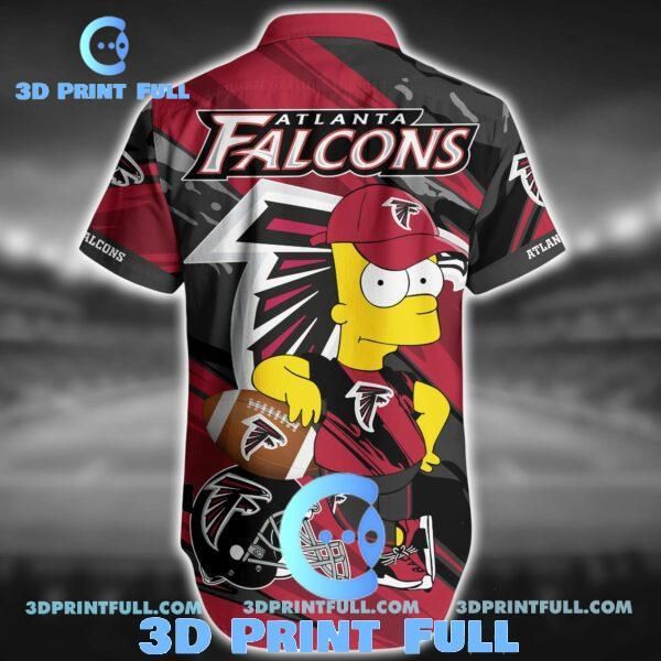 NFL Atlanta Falcons Hawaiian Shirt Short 7