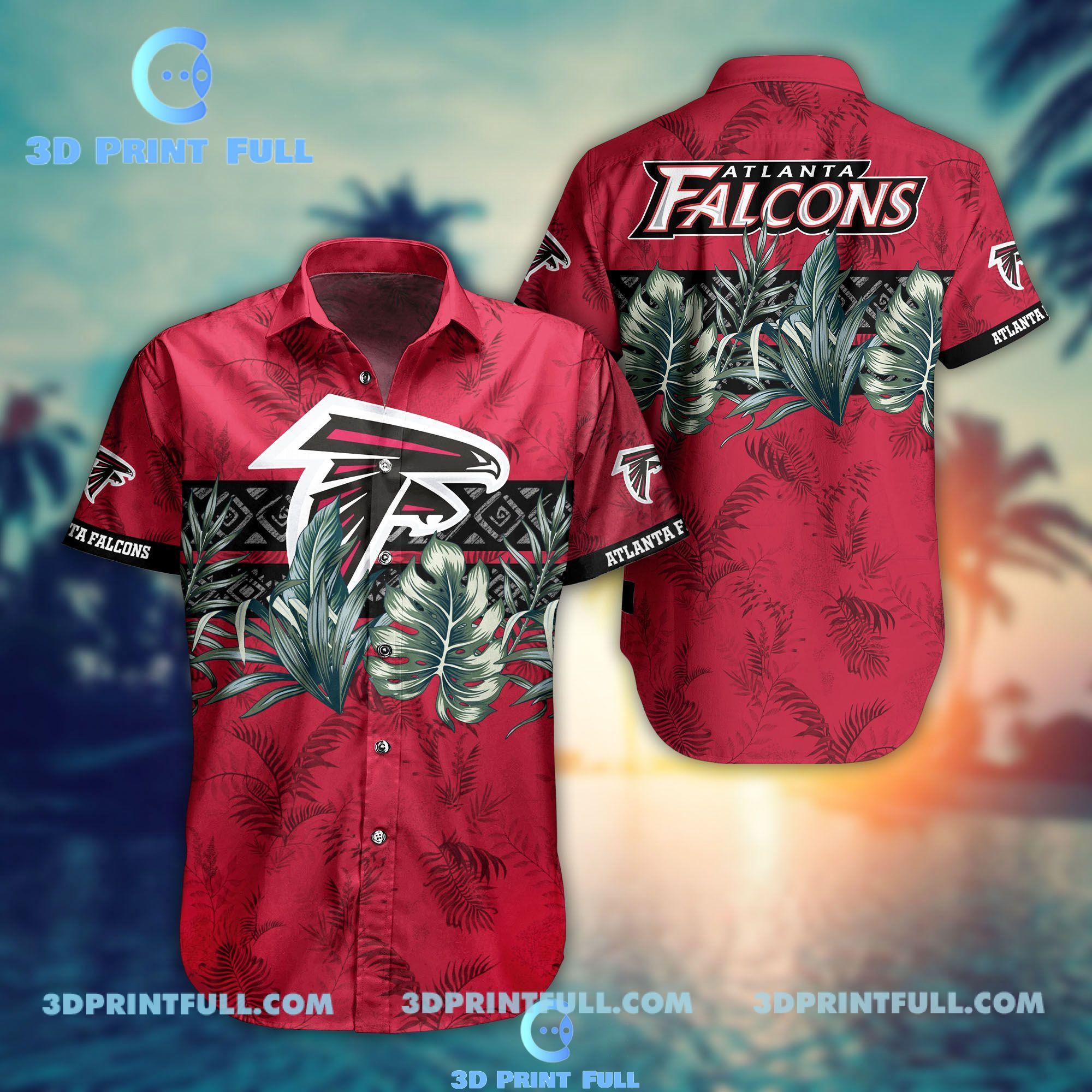 NFL Atlanta Falcons Hawaiian Shirt Shot Trending Summer Collection Trendy Aloha