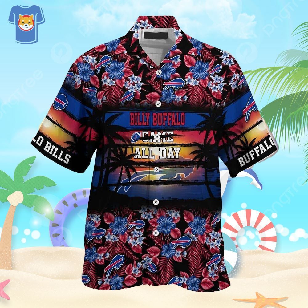 NFL Buffalo Bills Hawaiian Shirt Came All Day Gift For Sports Enthusiast