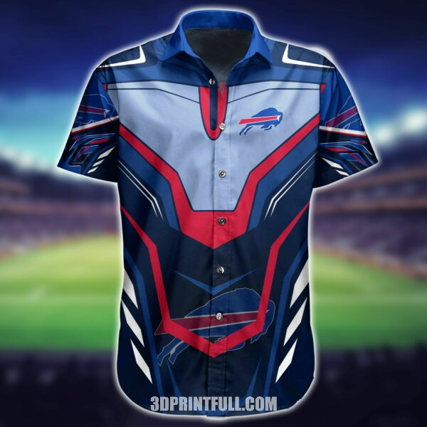 NFL Buffalo Bills Hawaiian Shirt: Short Sport Edition