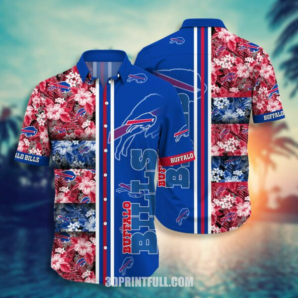 NFL Buffalo Bills Hawaiian Shirt: Short Style Hot Trending 4